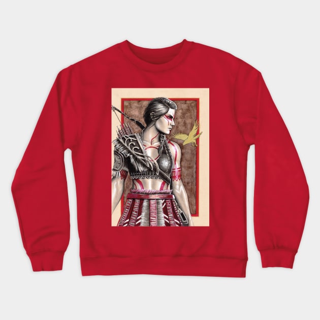 Kassandra - Inktober 2020 Crewneck Sweatshirt by Jomeeo